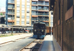 
Soller Railway '4' at Palma, Mallorca, May 2003